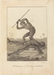 De Executie van het Breken op het Rad