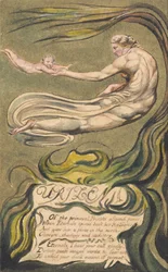 Het Eerste Boek van Urizen, Plaat 2(b), Preludium (Bentley 2b)