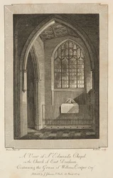 Uitzicht op St. Edmunds Kapel in de kerk van East Dereham..., 1804