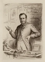 John Chiene, Professor van Chirurgie (gravure)
