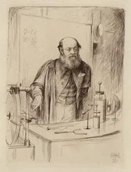 Peter Guthrie Tait, Professor in de Natuurfilosofie (gravure)