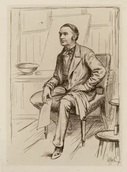 Thomas Annandale, Professor in Klinische Chirurgie (gravure)