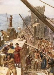 Herbouw van de muur van Jeruzalem onder Nehemia