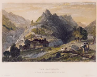 Uitzicht op de Balsille met de Col de Guignevert en de Col de Pis