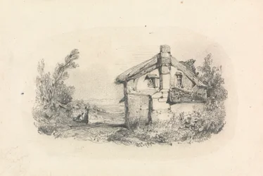 Huisje in een Landschap