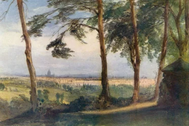 Londen vanuit Holly Lodge, Highgate
