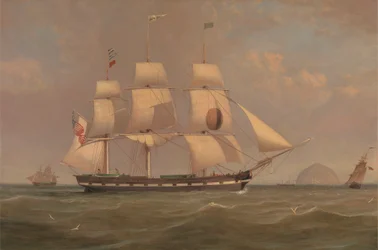 Het Zwarte Bal Lijn Pakket Schip 