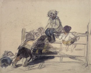 Schets voor Gelukkig als een koning