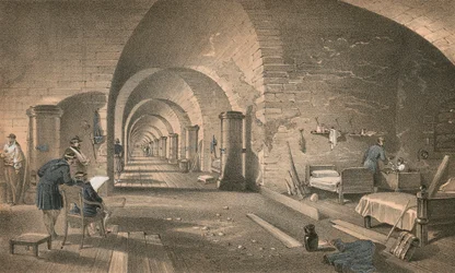 Interieur van Fort Nicholas