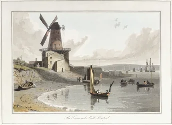 De Towns-end Molen, Liverpool, 1814-1825