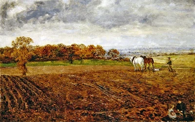 Ploegen in Cheshire