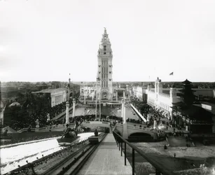 Coney Island Dreamland - uitzicht vanaf de top van de glijbanen