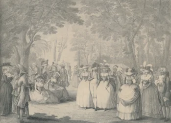In Carlton House Gardens, 1760-1820, 1920