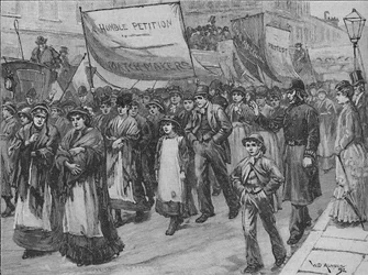 Processie van Huwelijksmakelaars naar Westminster, 1892
