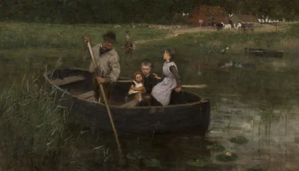 De veerboot, 1887