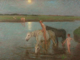 De rivierbank