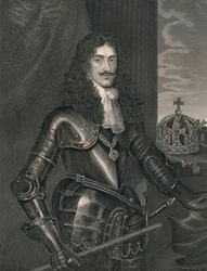 Koning Karel de Tweede, midden 19e eeuw