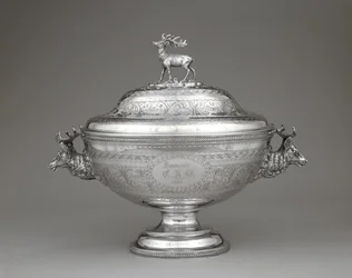 Soepterrine, ca. 1860