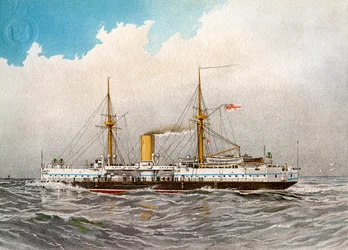 HMS Colossus, Royal Navy 2e klasse slagschip, ca. 1890-ca. 1893