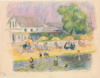 Strandscène
