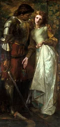 Ophelia en Laertes of Ophelia Hier is Rozemarijn, 1879