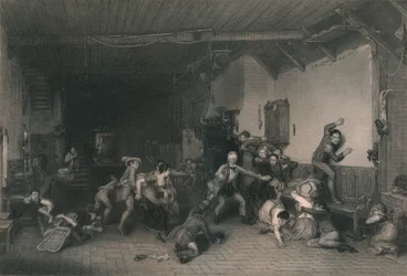 Blindemannetje, 1812, midden 19e eeuw