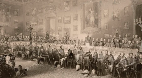 Het Waterloo Banket in Aspley House 18 juni, 1836
