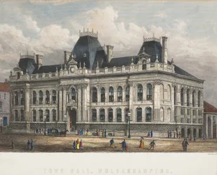 Stadhuis, Wolverhampton, c.1871