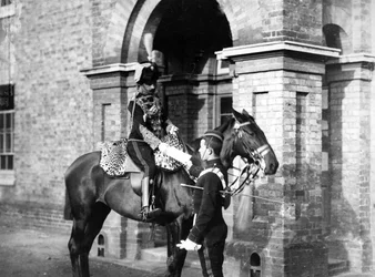 Officier van de 3e Huzaren, ca. 1890s