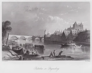 Ratisbon of Regensberg (gravure)