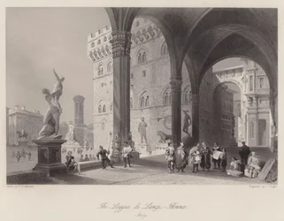 De Loggia di Lanzi, Florence, Italië