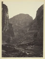 Cañon van Kanab Wash, Colorado River, Zuidwaarts, 1872