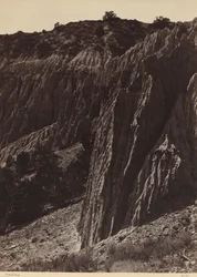 Regenbeeldhouwwerk, Salt Creek Canon, Utah
