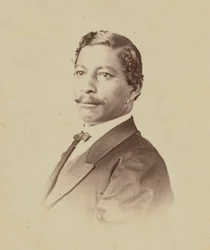 Carte-de-visite portret van John W. Menard, 1868-1870
