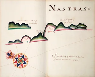 Nastras, Zuid-Amerikaanse Pacifische kust