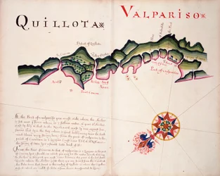 Quillota en Valpariso, Zuid-Amerikaanse Pacifische kust