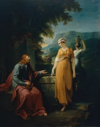 Christus en de vrouw van Samaria