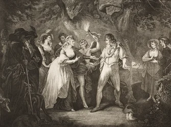 Het bos, Act V, Scene IV, uit 