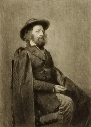 Zonder titel (portret van een zittende man)
