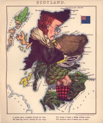Geografisch plezier - zijnde humoristische schetsen van verschillende landen, met een inleiding en beschrijvende regels LOC 84675540-7