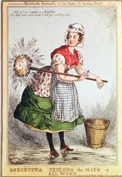Robertena Peelena de dienstmeid, nr. 4 uit de serie 