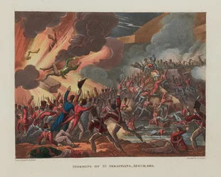 Bestorming van St. Sebastian, 31 augustus 1813, 1818