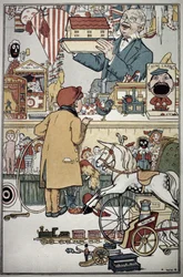 De speelgoedwinkel, 1900