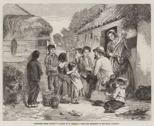 Schetsen uit de natuur, van de tentoonstelling van de Koninklijke Academie