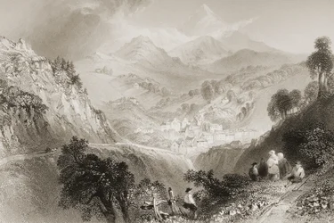 Enniskerry, County Wicklow, uit 