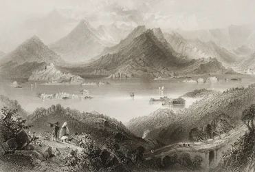 Glengarriff, County Cork, Ierland, uit 