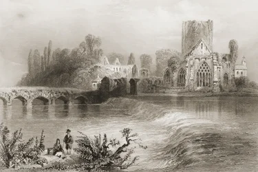 Holycross Abbey, County Tipperary, Ierland, uit 