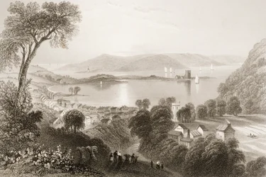 Larne, County Antrim, Noord-Ierland, uit 