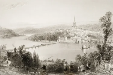 Londonderry, County Londonderry, Noord-Ierland, uit 