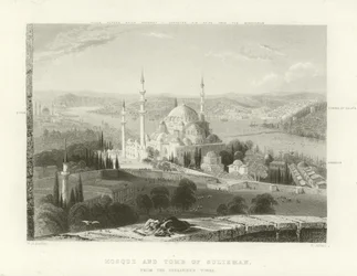 Moskee en Graf van Suleiman, Constantinopel